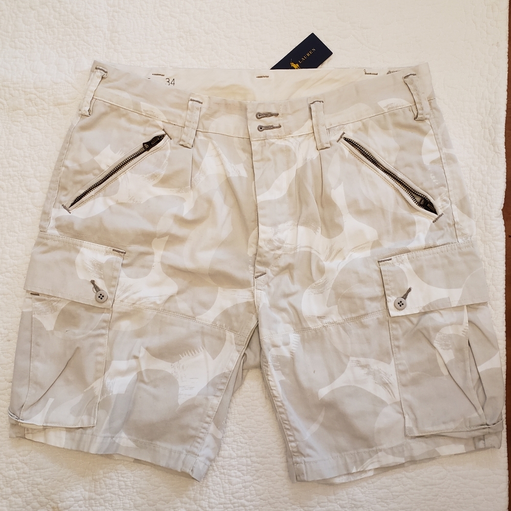 Polo Ralph Lauren Men's Str Fit Camo Shorts